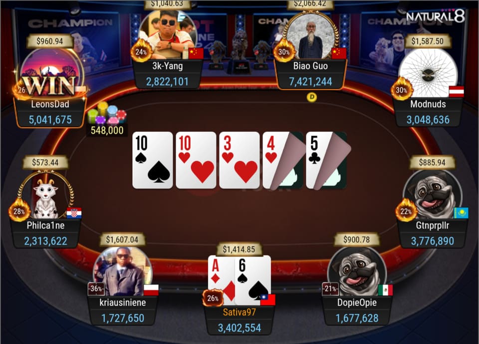 APT Online 2024 Recap Event #20 Final Table