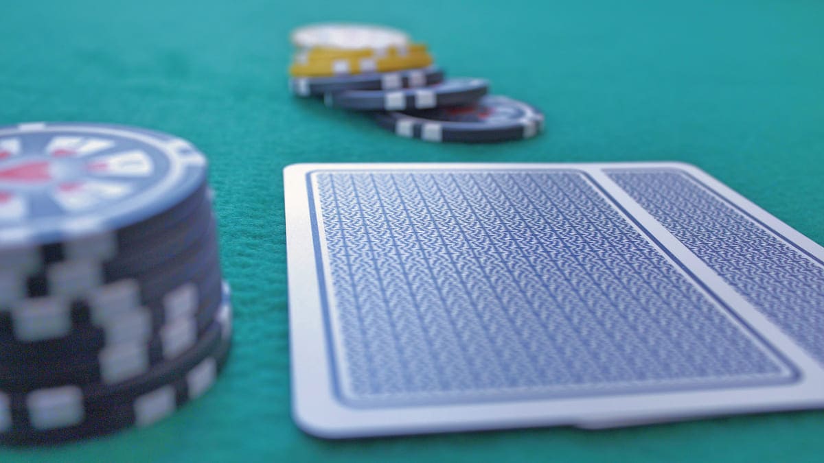 Two face-down hole cards
