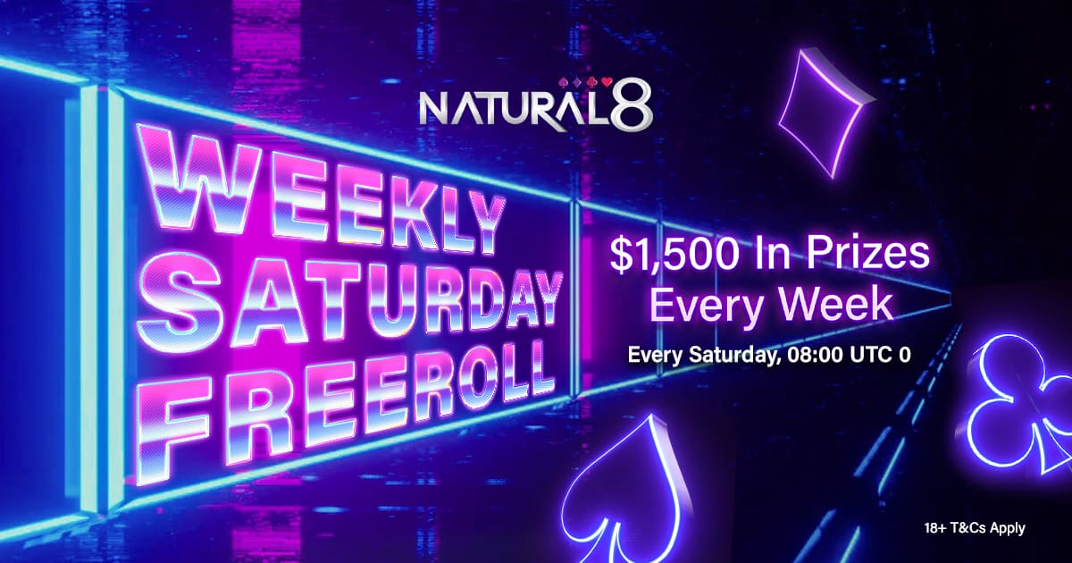 Natural8 Weekly Saturday Freeroll