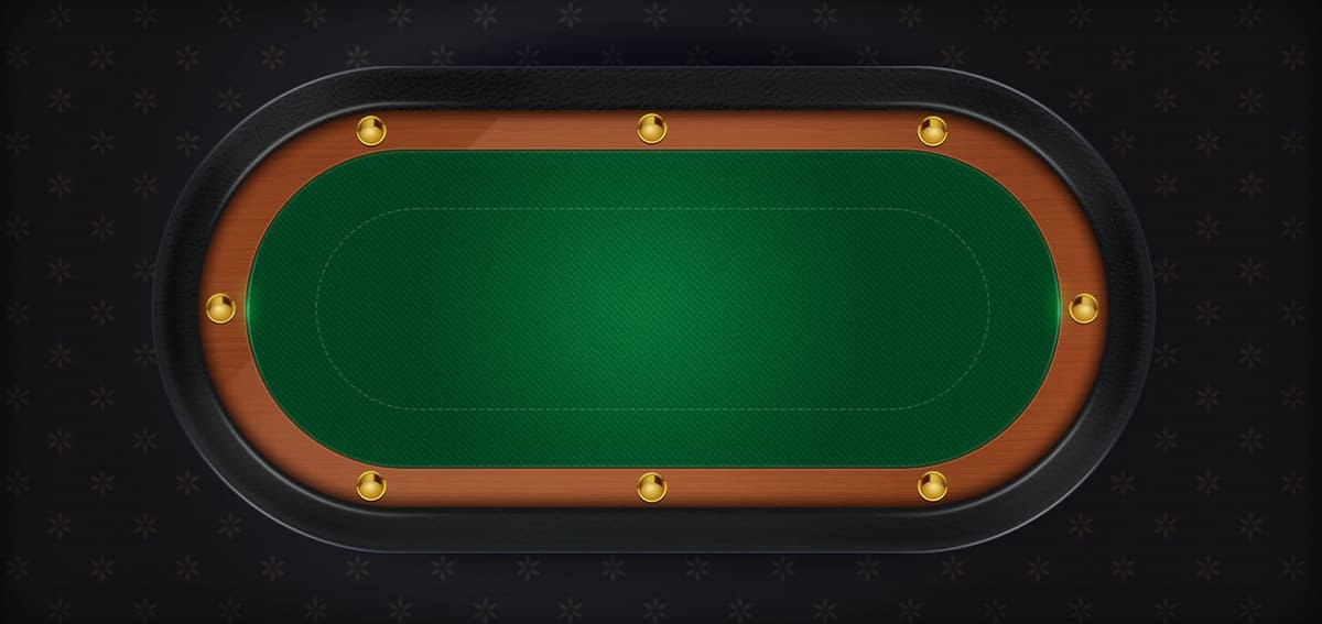 Empty Poker Table
