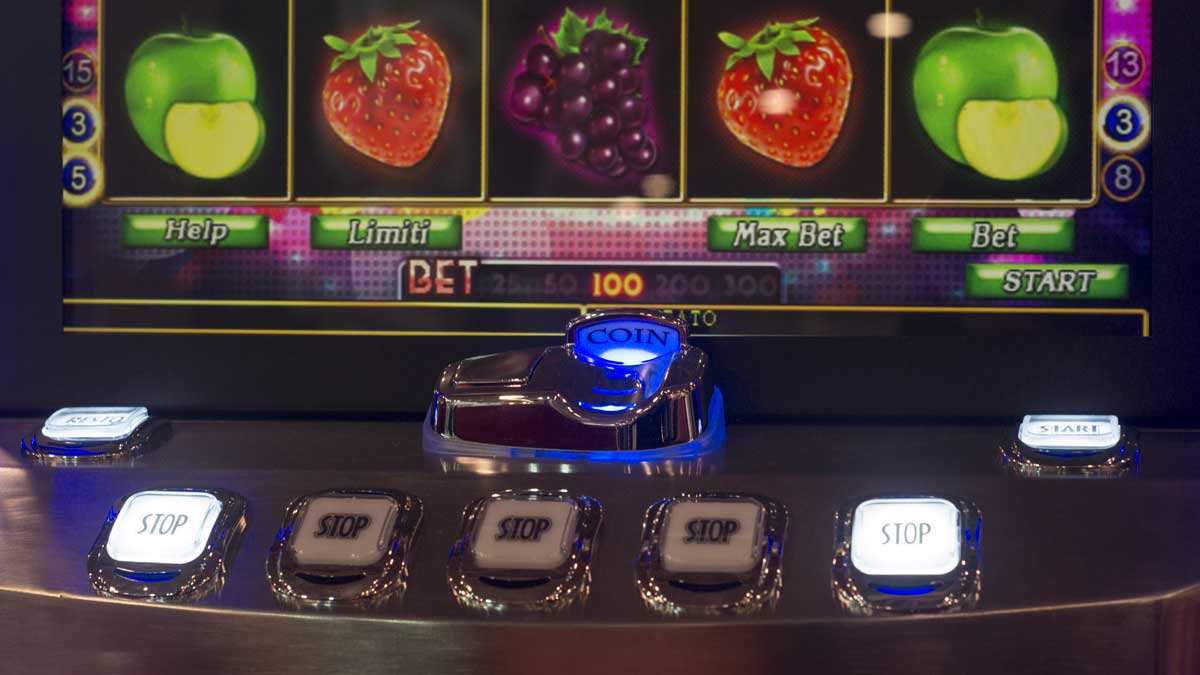 Old slot machine