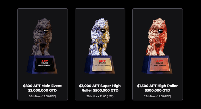 APT Lion Trophies