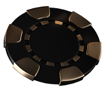 poker chips falling