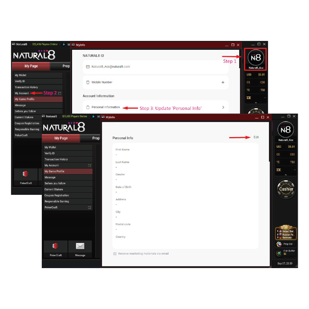 Natural8 Verify Residential Address